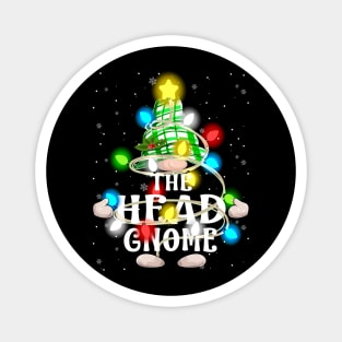 The Head Gnome Christmas Matching Family Shirt Magnet